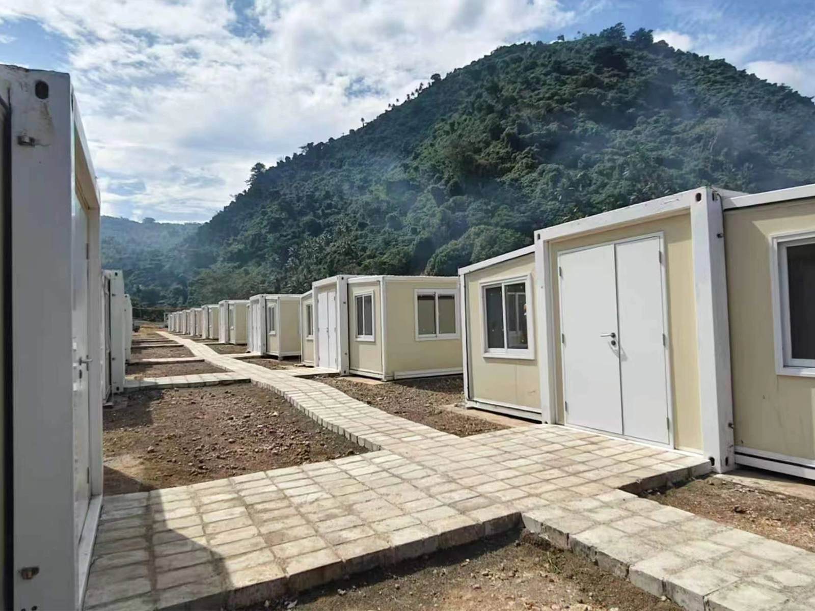 Vanuatu 20ft Expandable Container Camp Project – GS Housing Case 01