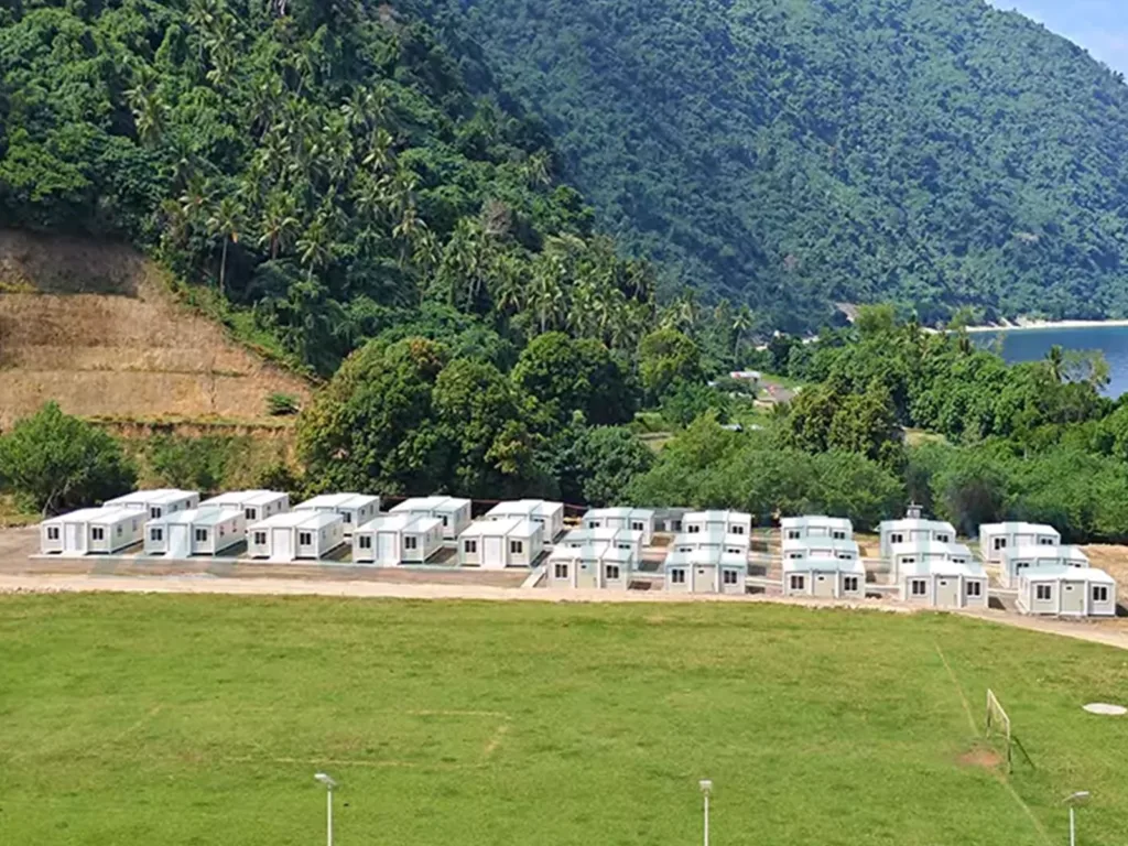 20ft and 30ft Expandable Container Camp in Vanuatu