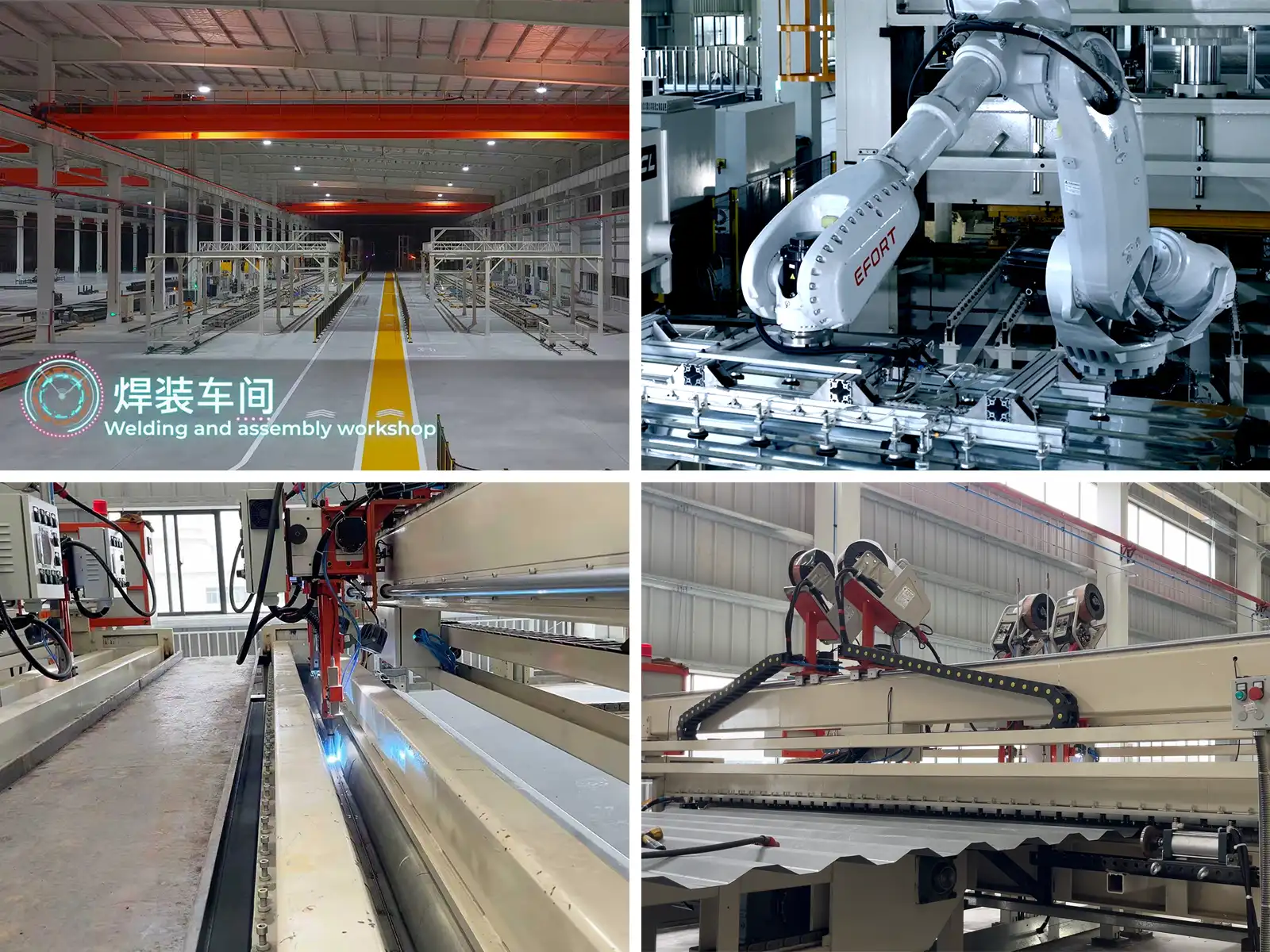 Foshan factory assembly line and machinery for modular houses