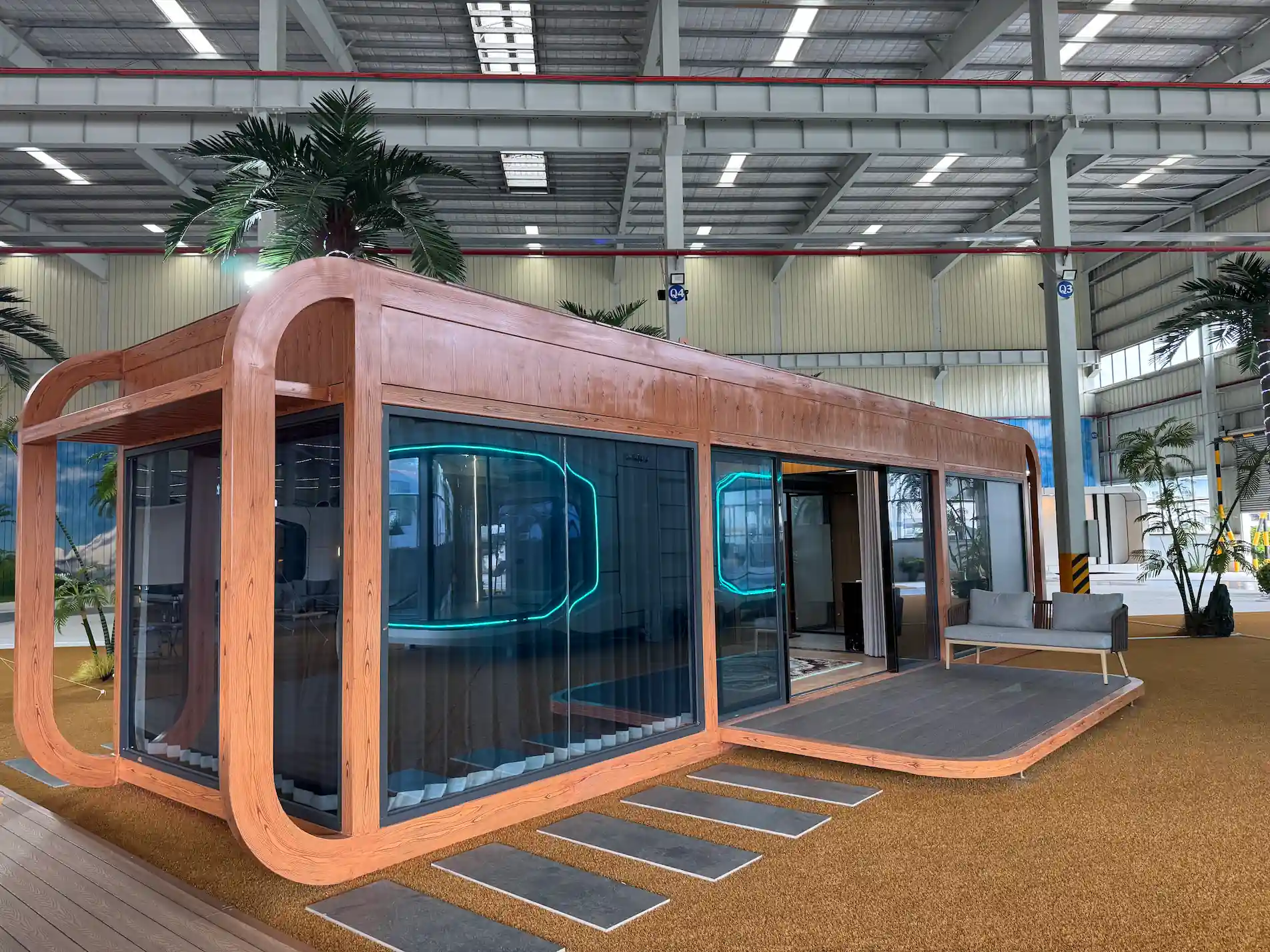 Expandable GS Housing home deployed in ten minutes.