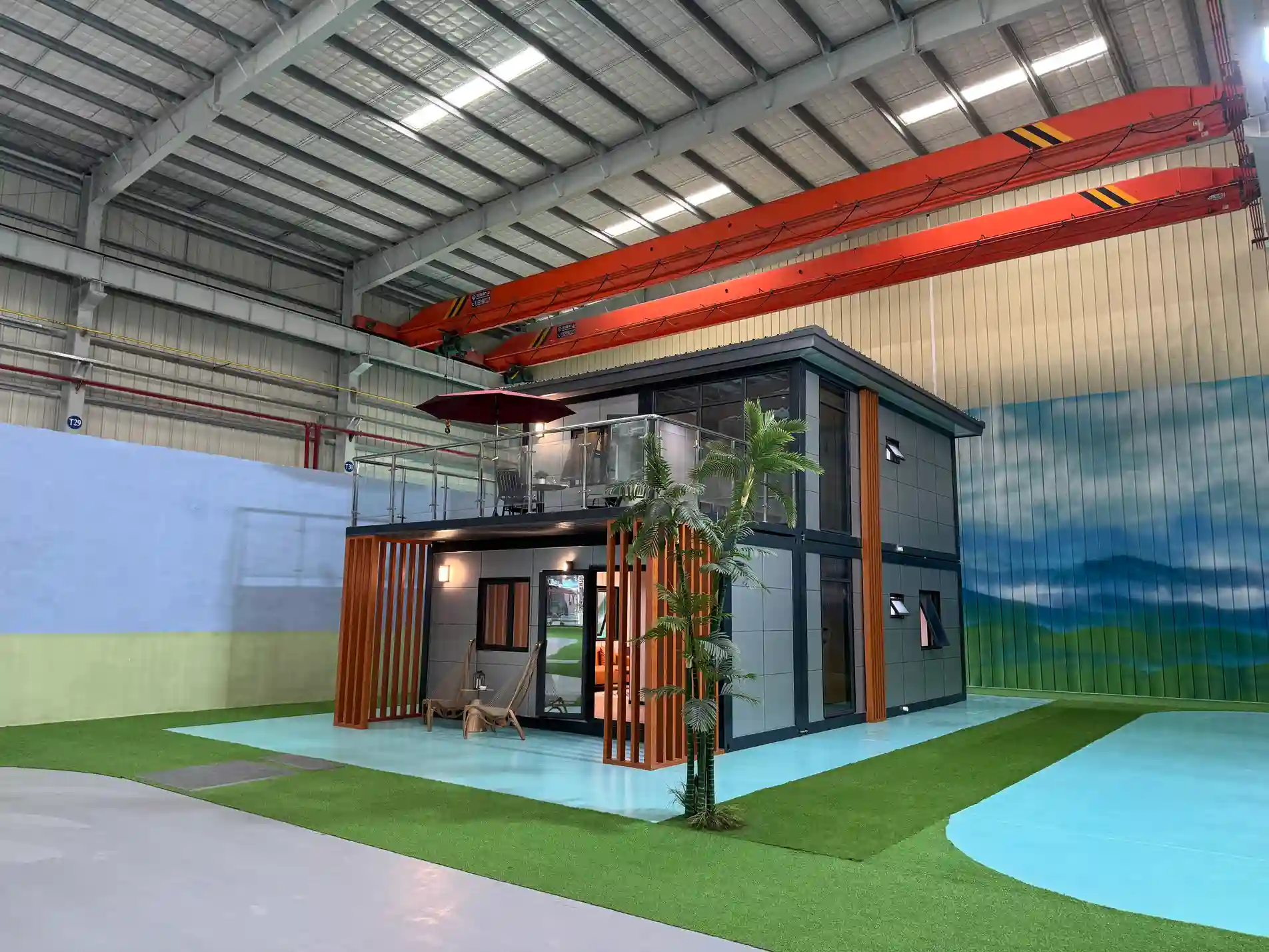 GS Housing single modular container home exterior view