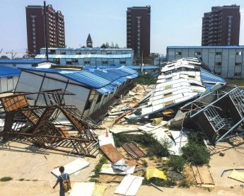 Substandard prefabricated houses pose significant safety hazards