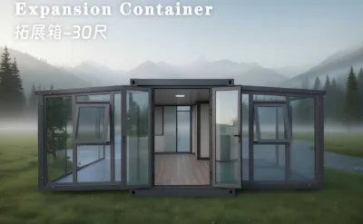2026 sustainable eco-friendly expandable container home for residential & tourism use by GS Housing