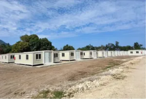 The 3 Core Principles of Expandable Container House Stability 19 GS Housing expandable container house deployed at a remote mining camp, showcasing stability and safety in real-world project use