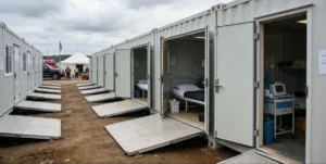 Expandable Container Homes for Government Emergency Housing & Disaster Relief 2 Expandable container homes for government emergency housing and disaster relief deployment