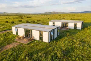 Smart expandable container house with modern design showing expandable container house technology in real project