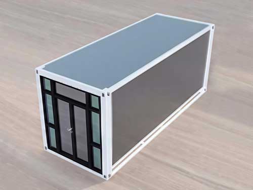 folded pop up prefab house ready for transportation expandable container house modular housing unit