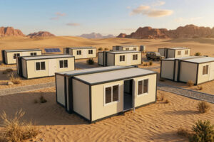 Expandable Container House Engineered for Extreme Remote Environments
