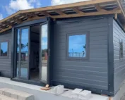 GS Mobile House 30 Installed expandable container house in Aruba